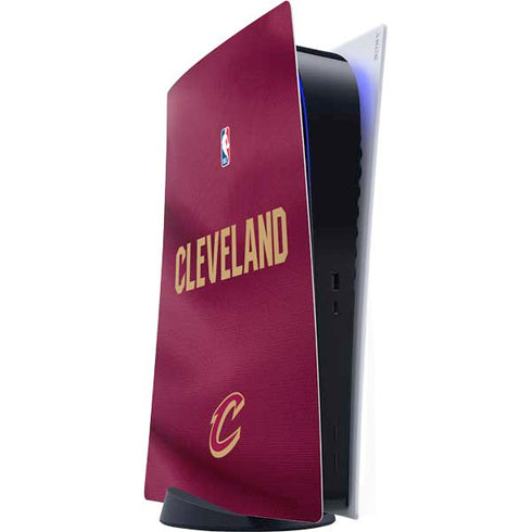 NBA Cleveland Cavaliers Jersey PS5 Digital Edition Console Skin